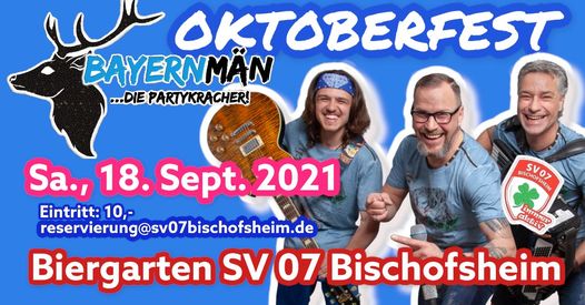 Oktoberfest  mit  den Bayernmän